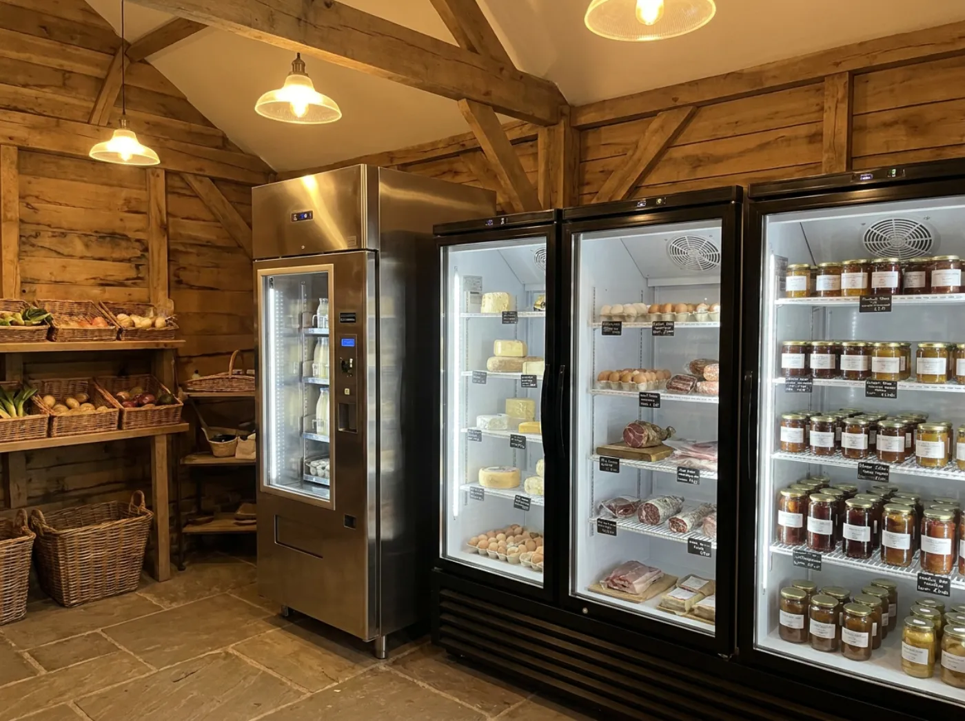 Die Automaten im Milchhäusle mit regionalen Produkten